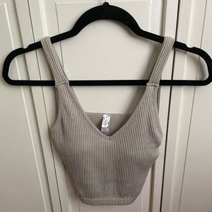 Padded Crop Tank